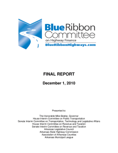 FINAL REPORT  December 1, 2010