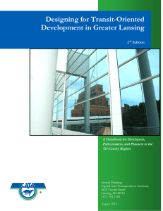 Designing for Transit-Oriented Development in Greater Lansing  2