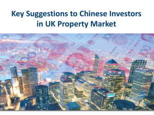 Key Suggestions to Chinese Investors in UK Property Market