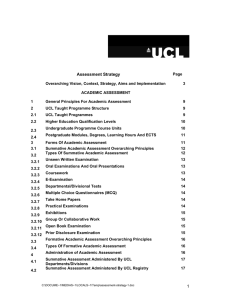 Assessment Strategy