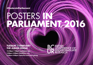 IN PARLIAMENT #PostersinParliament TUESDAY 2 FEBRUARY