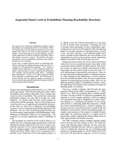 Sequential Monte Carlo in Probabilistic Planning Reachability Heuristics LUG
