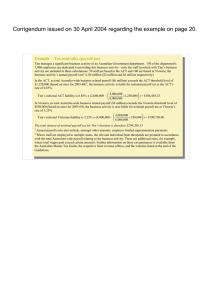 Corrigendum issued on 30 April 2004 regarding the example on...  Example  – Tax neutrality (payroll tax)