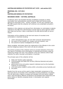 AUSTRALIAN BUREAU OF STATISTICS ACT 1975: PROPOSAL NO. 2 OF 2013 BY