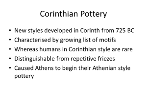 Corinthian Pottery