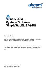 ab179883  – Cystatin C Human SimpleStepELISA® Kit