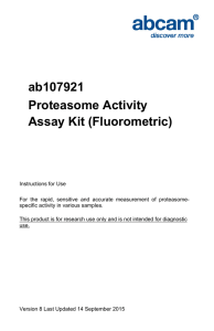 ab107921 Proteasome Activity Assay Kit (Fluorometric)