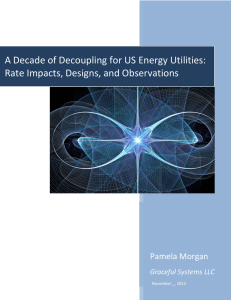 A Decade of Decoupling for US Energy Utilities: Pamela Morgan