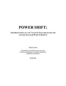 POWER SHIFT:  W