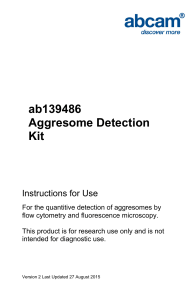 ab139486 Aggresome Detection Kit Instructions for Use