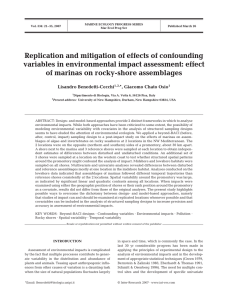 Replication and mitigation of effects of confounding