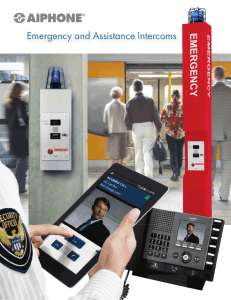 Emergency and Assistance Intercoms