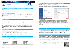 6a IT Services Help Desk  –