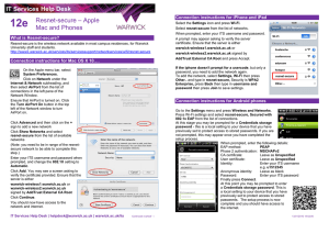 12e  – Apple Resnet-secure