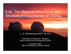 9.04  The Methane Abundance and