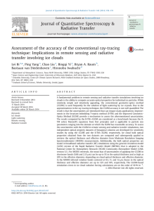 Journal of Quantitative Spectroscopy &amp;