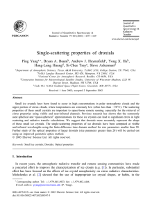Single-scattering properties of droxtals