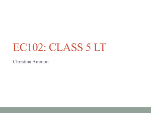 EC102: CLASS 5 LT Christina Ammon