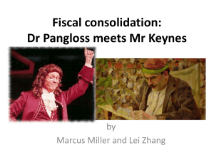Fiscal consolidation: Dr Pangloss meets Mr Keynes by Marcus Miller and Lei Zhang