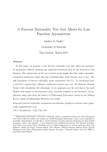 A Forecast Rationality Test that Allows for Loss Function Asymmetries