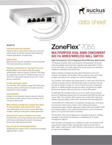 ZoneFlex  7055 data sheet