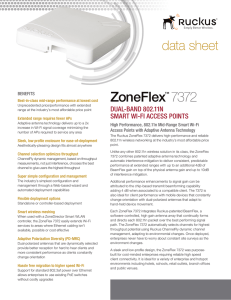 ZoneFlex  7372 data sheet