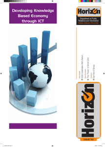 Developing Knowledge Based Economy through ICT Issue 312