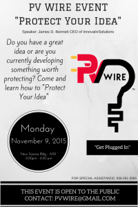 PV WIRE EVENT &#34;Protect Your Idea&#34;