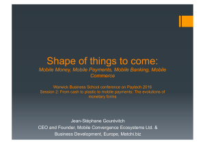 Shape of things to come: Commerce