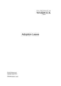 Adoption Leave