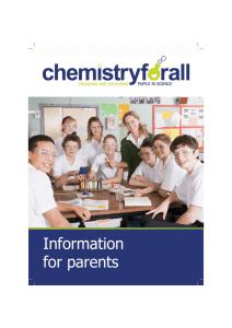 Information for parents