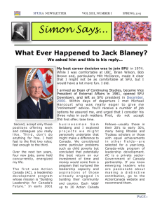 Simon Says... What Ever Happened to Jack Blaney?
