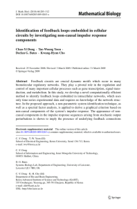 Mathematical Biology