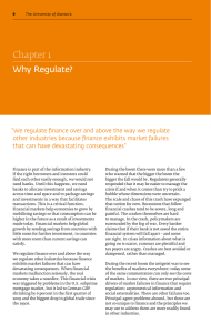 Chapter 1 Why Regulate?