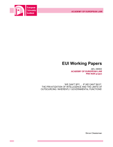 EUI Working Papers