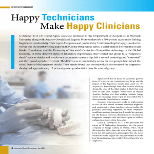 I Happy Make Happy Clinicians