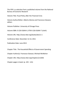 This PDF is a selec on from a published volume... Bureau of Economic Research