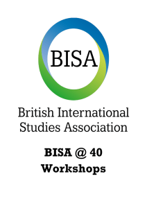 BISA @ 40 Workshops