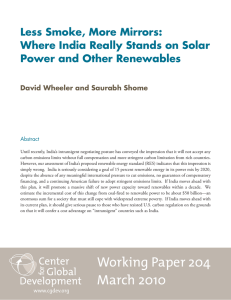 Less Smoke, More Mirrors: Where India Really Stands on Solar