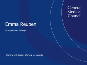 Emma Reuben UK Applications Manager