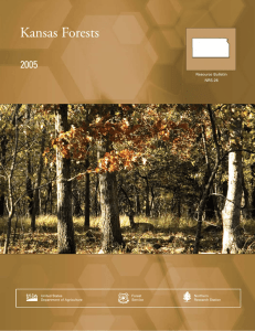 Kansas Forests 2005 Resource Bulletin NRS-26