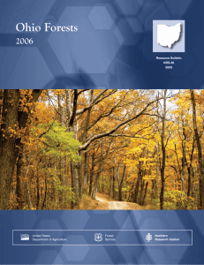 Ohio Forests 2006 Resource Bulletin NRS-36