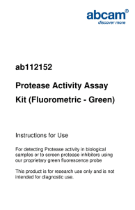 ab112152 Protease Activity Assay Kit (Fluorometric - Green)
