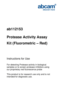 ab112153 Protease Activity Assay Kit (Fluorometric – Red)