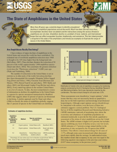 The State of Amphibians in the United States