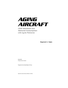 AGING AIRCRAFT R USAF Workload and