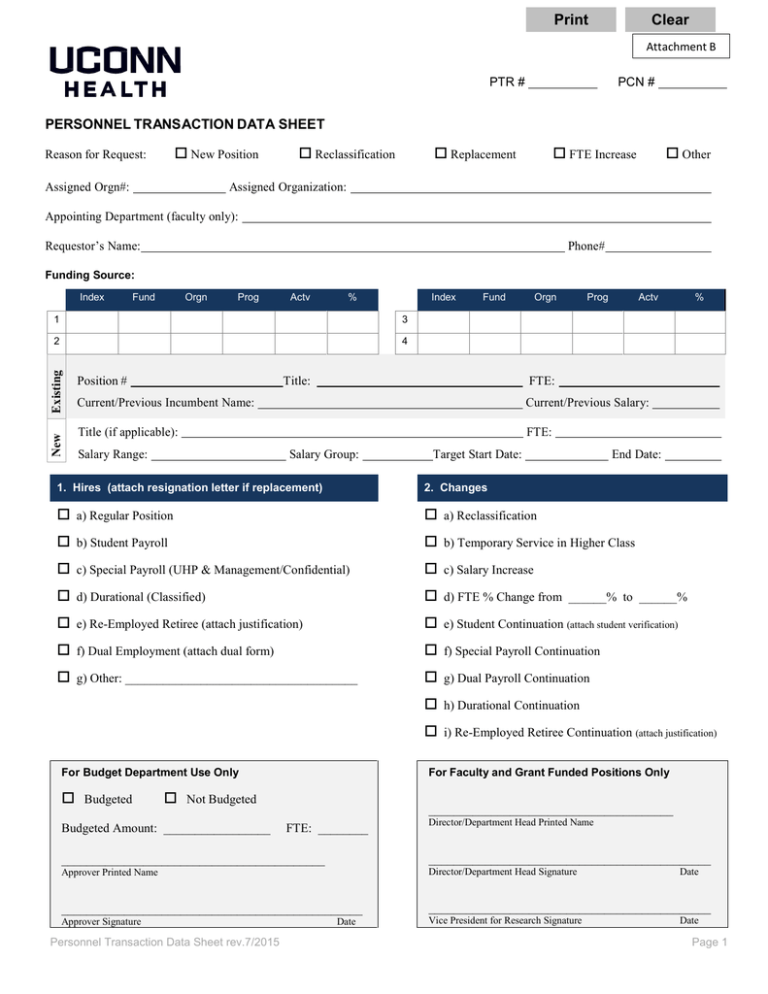 personnel-transaction-data-sheet