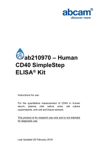 ab210970 – Human CD40 SimpleStep ELISA Kit