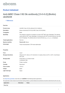 Anti-MHC Class I H2 Dk antibody [15-5-5.3] (Biotin)