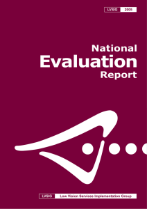 Evaluation National Report LVSIG